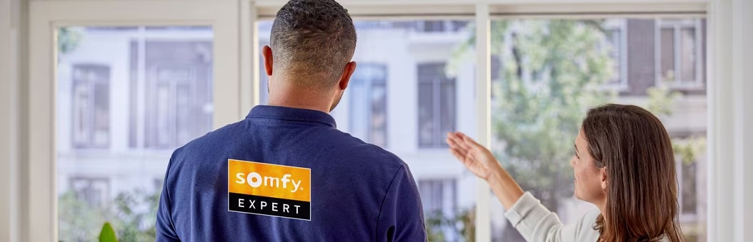 Nous sommes agréés Somfy Experts