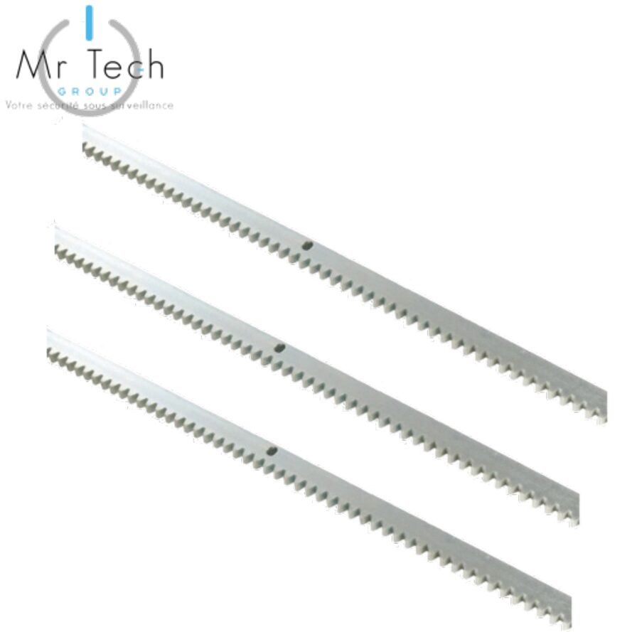Crémaillère en acier galvanisé m4 30x12 - 1 mètre - cvz